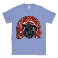 Colony Blue valentines black angus  rainbow Classic Tee - JahusDesignShop