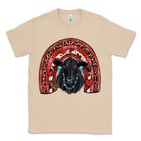 Mushroom valentines black angus  rainbow Classic Tee - JahusDesignShop