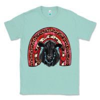 Seafoam valentines black angus  rainbow Classic Tee - JahusDesignShop