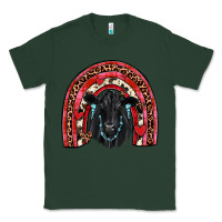 Sports Green valentines black angus  rainbow Classic Tee - JahusDesignShop