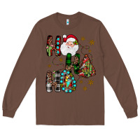 Chestnut ho ho ho Long Sleeve Tee - JahusDesignShop