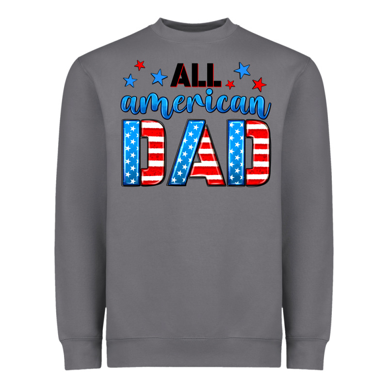 All American Dad Heavyweight Sweatshirt by Neo Western | Teevron
