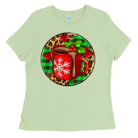 Matcha christmas hot chocolate and candies Ladies Tee - AdoDesignShop
