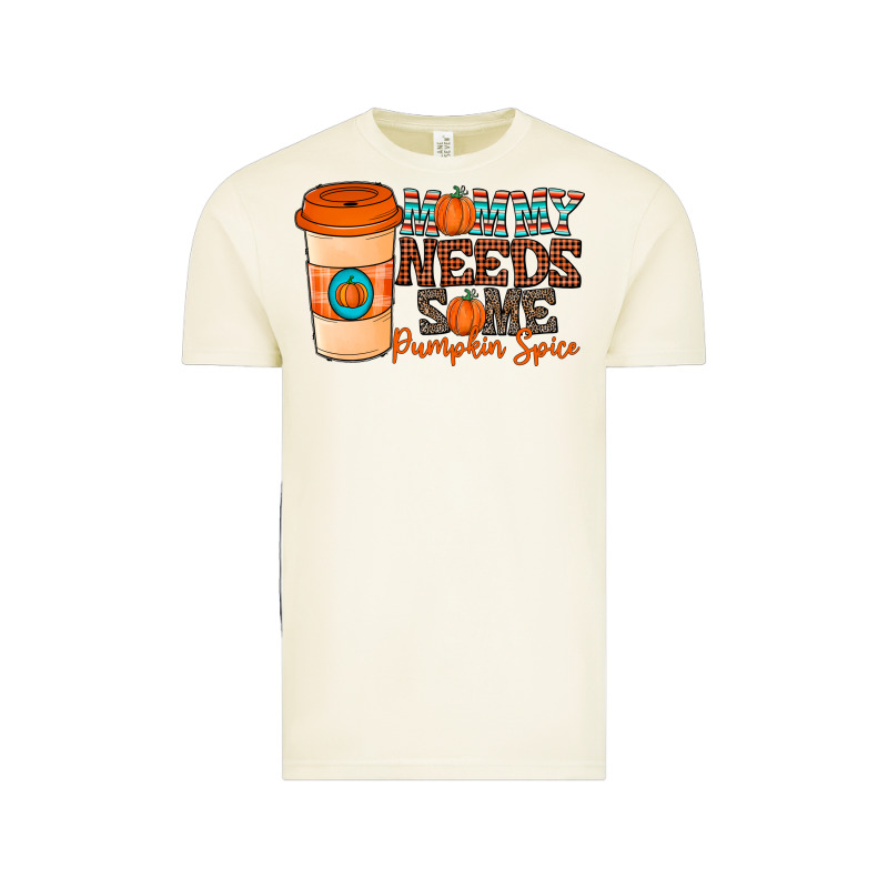Mommy Needs Some Pumpkin Spice Vintage Tee by CowhideDigitalArt | Teevron