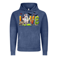 Vintage Denim Love Nurse Halloween Vintage Hoodie - texasbilliewilder