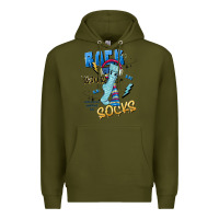 Army Green rock your Premium Hoodie - Artiststas