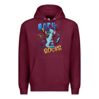 Burgundy rock your Premium Hoodie - Artiststas
