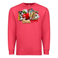 Cardinal teacher school love Premium Sweatshirt - NancyCooperArtShop