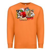 Carrot teacher school love Premium Sweatshirt - NancyCooperArtShop
