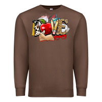 Chestnut teacher school love Premium Sweatshirt - NancyCooperArtShop