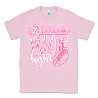 Bubblegum Pink Together WE Fight Classic Tee - CowhideDigitalArt