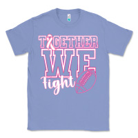 Colony Blue Together WE Fight Classic Tee - CowhideDigitalArt