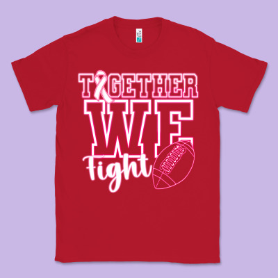 Together We Fight Classic Tee Designed By Cowhidedigitalart