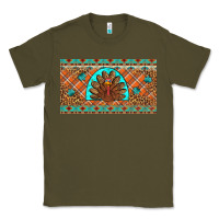 Army Green Thanksgiving Turkey Classic Tee - Artiststas