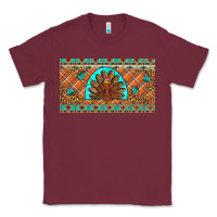 Burgundy Thanksgiving Turkey Classic Tee - Artiststas