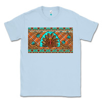 Dusty Blue Thanksgiving Turkey Classic Tee - Artiststas