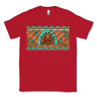 Red Thanksgiving Turkey Classic Tee - Artiststas