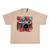 Burro oh snap rose grey leopard vintage camera Urban Heavy Tee - FaDigitalArtStudio