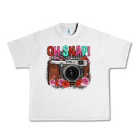 Lunar Rock oh snap rose grey leopard vintage camera Urban Heavy Tee - FaDigitalArtStudio