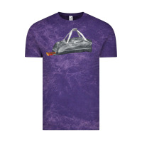 Cloud Purple baseball bag fa element Vintage Tee - FaDigitalArtStudio