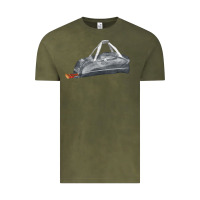Vintage Olive baseball bag fa element Vintage Tee - FaDigitalArtStudio