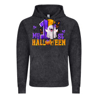 Vintage Black My 1st Halloween Vintage Hoodie - texasbilliewilder