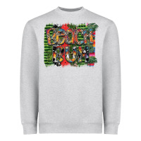 Heather Grey beach bum Heavyweight Sweatshirt - SublimationCraftShop