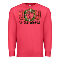 Cardinal joy to the world Premium Sweatshirt - MaliasSmallBusiness