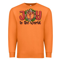 Carrot joy to the world Premium Sweatshirt - MaliasSmallBusiness