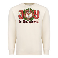 Sandshell joy to the world Premium Sweatshirt - MaliasSmallBusiness