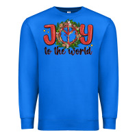 True Royal joy to the world Premium Sweatshirt - MaliasSmallBusiness