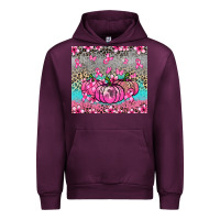 Mauve Wine cancer pumpkins Urban Hoodie - NancyCooperArtShop