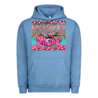 Pigment Pebble Blue cancer pumpkins Urban Hoodie - NancyCooperArtShop