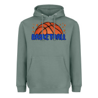 Sage basketball Heavyweight Hoodie - MaliasSmallBusiness