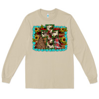 Mushroom Christmas cross Long Sleeve Tee - JahusDesignShop
