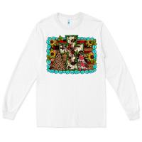 White Christmas cross Long Sleeve Tee - JahusDesignShop