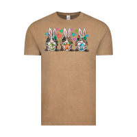 Vintage Coffee western bunny gnome Vintage Tee - RacoonDesign