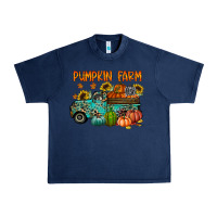 Navy pumpkin farm Urban Heavy Tee - RacoonDesign