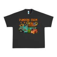 Pigment Black pumpkin farm Urban Heavy Tee - RacoonDesign