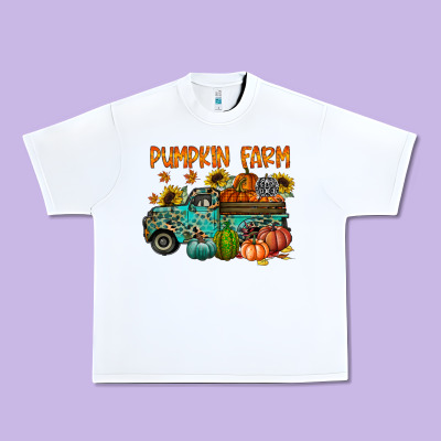 Pumpkin Farm Urban Heavy Tee Designed By Racoondesign