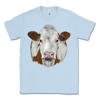 Dusty Blue simmental Classic Tee - JahusDesignShop