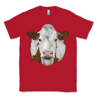 Red simmental Classic Tee - JahusDesignShop