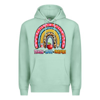 Seafoam teach love inspire rainbow Premium Hoodie - Artiststas