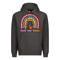Smoke teach love inspire rainbow Premium Hoodie - Artiststas