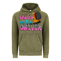 Vintage Olive dibs on the driver Vintage Hoodie - Zillion Design Studio