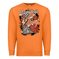 Carrot checkered retro basketball Premium Sweatshirt - MaliasSmallBusiness