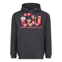 Smoke happy valentine's day coffee cups Heavyweight Hoodie - MaliasSmallBusiness