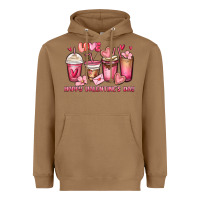 Toasted Coconut happy valentine's day coffee cups Heavyweight Hoodie - MaliasSmallBusiness