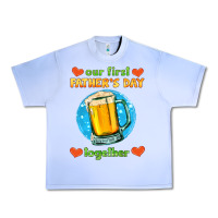 Grape Ice our first father's day together and beer Urban Heavy Tee - HRA Design Shop