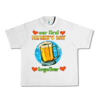 Lunar Rock our first father's day together and beer Urban Heavy Tee - HRA Design Shop